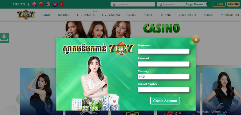 7Fun7 - C&aacute; cược liền tay, thu ngay lợi nhuận khủng