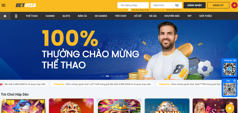 BETVISA &ndash; Nh&agrave; c&aacute;i tặng tiền c&aacute; cược c&oacute; nhiều ưu đ&atilde;i si&ecirc;u khủng