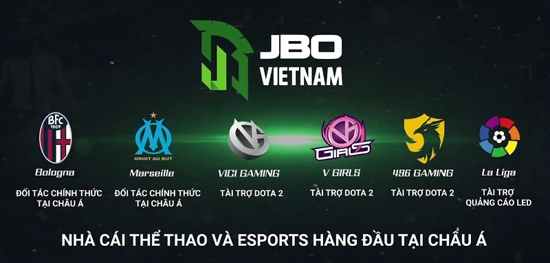 JBO - Sân chơi giải trí Esport tiên phong tại Việt Nam