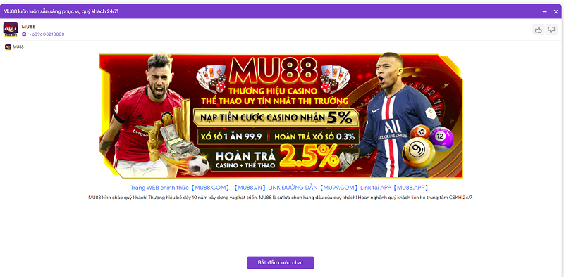 MU88 - Nh&agrave; c&aacute;i c&aacute; cược được nhiều người chơi Việt b&igrave;nh chọn nhất