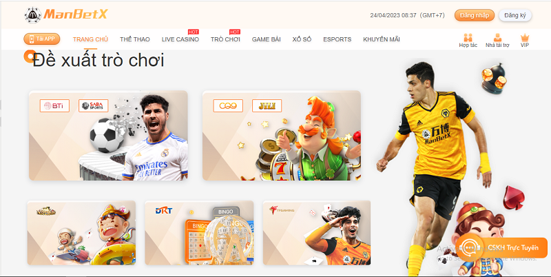 ManbetX &ndash; S&ograve;ng b&agrave;i gi&agrave;u tiềm lực v&agrave; uy t&iacute;n số 1 thị trường