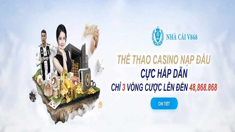 V868 – Đỉnh cao nhà cái cá cược trực tuyến uy tín số 1